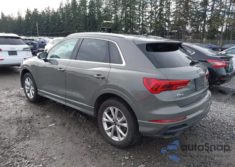 2023 Audi Q3 Premium 45 Tfsi S Line Quattro Tiptronic из США, поврежденный, VIN WA1DECF37P1111245